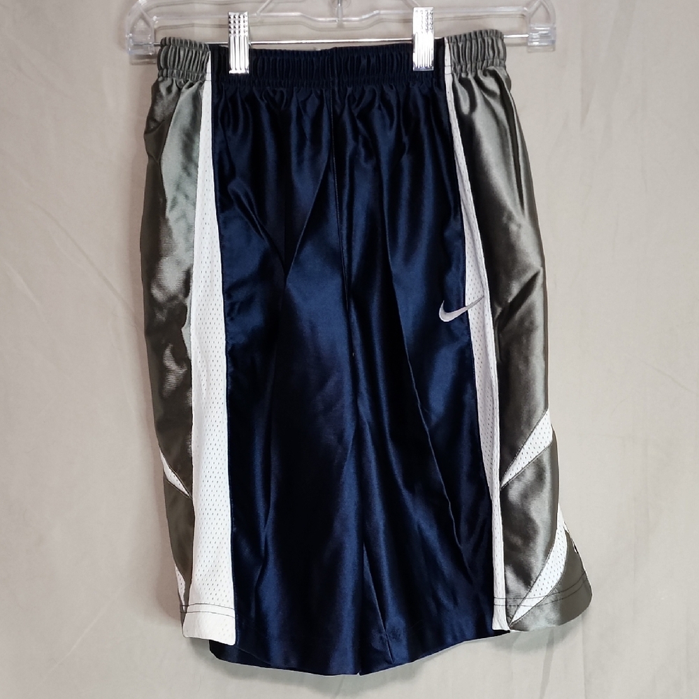 Nike Blue and Gray Sports Shorts